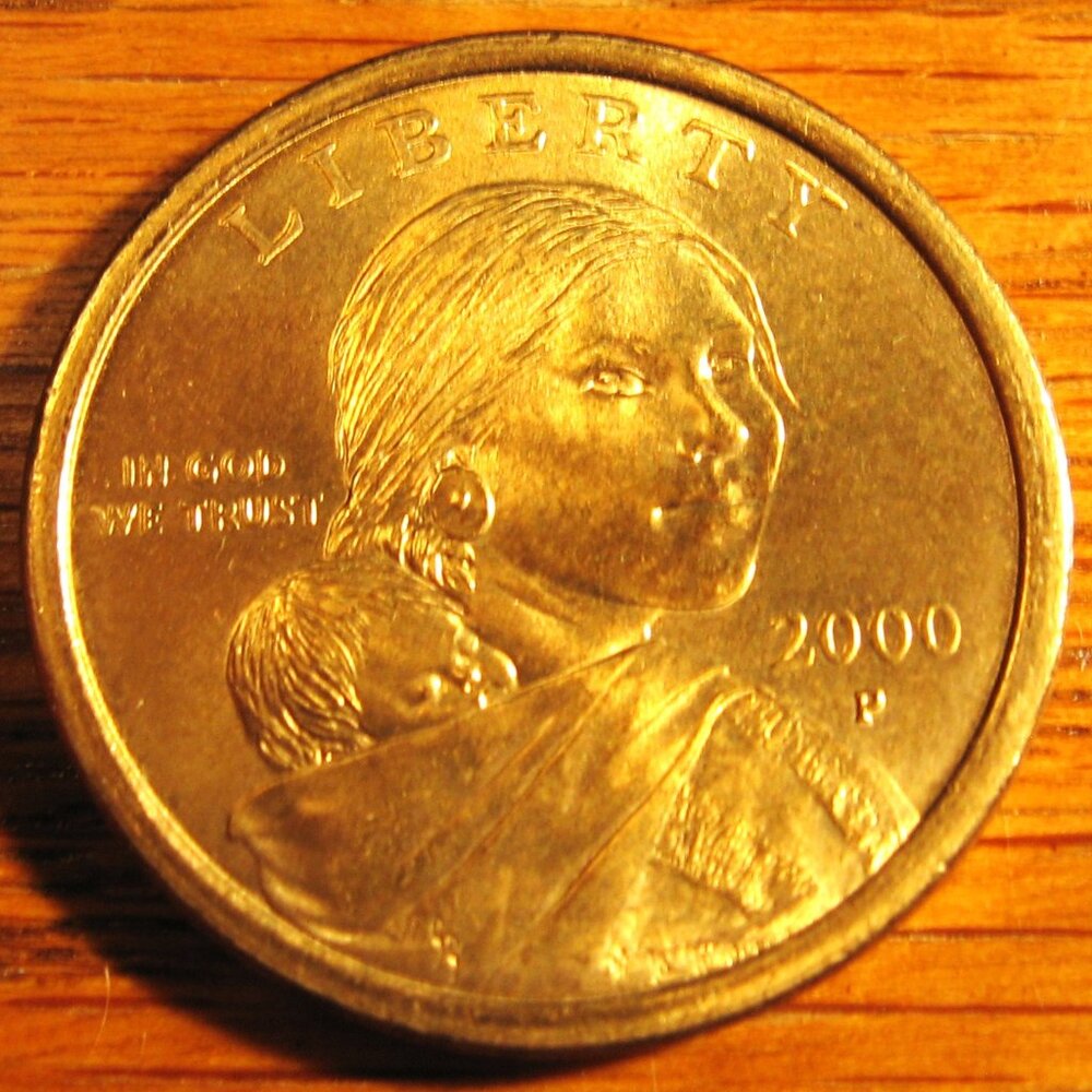 2000 P Sacagawea 1 DOLLAR COIN